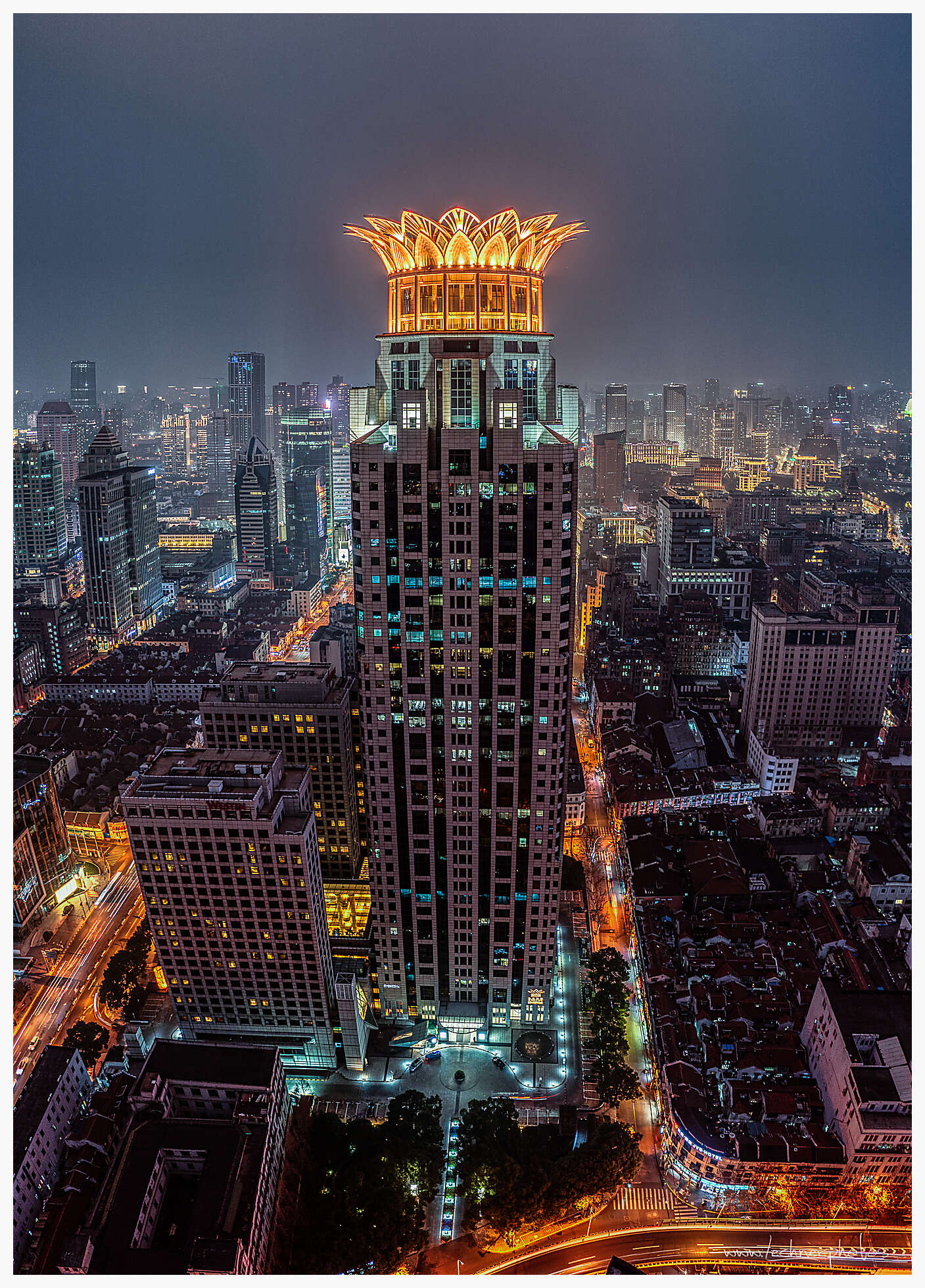 Westin Bund Center at Night