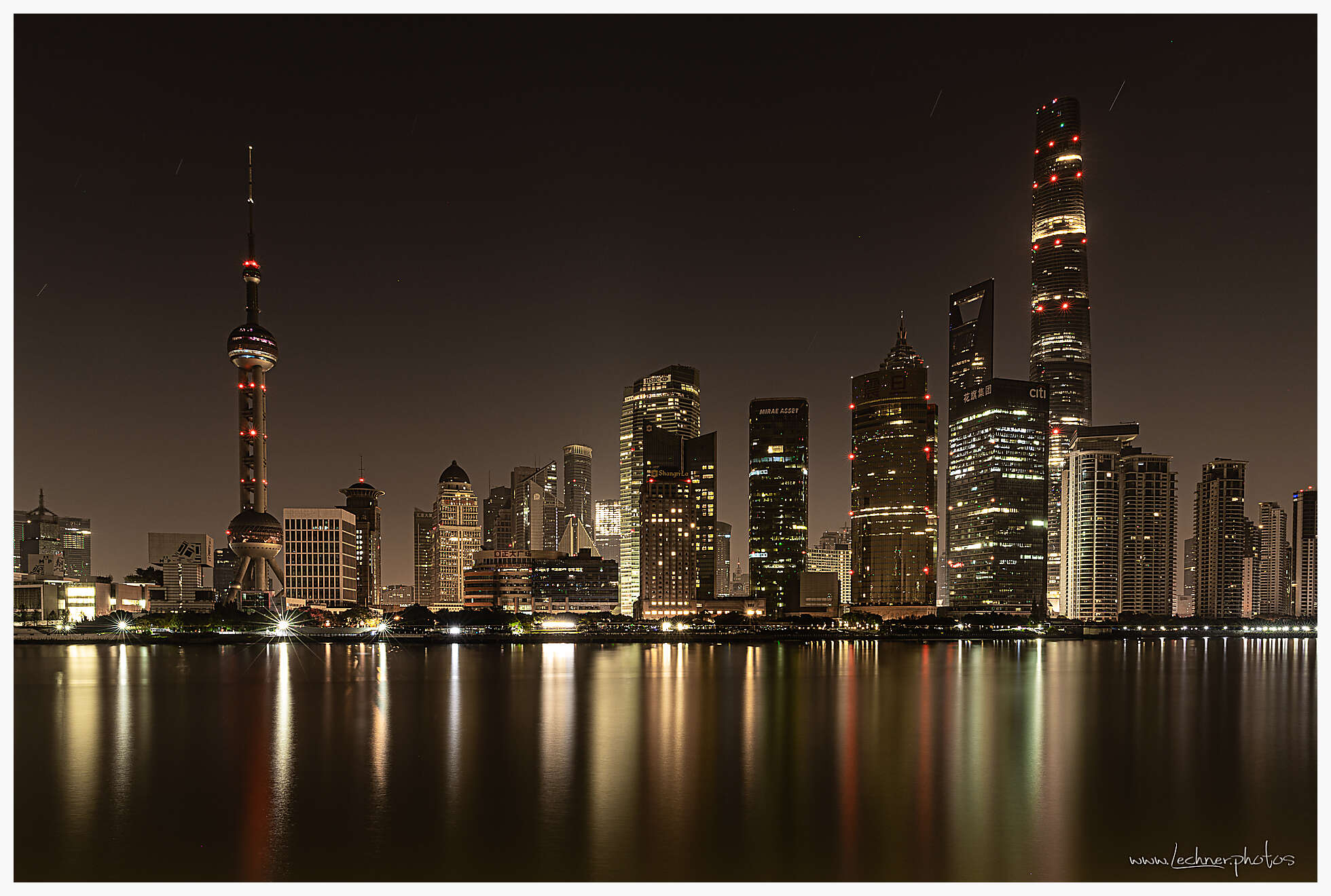 Shanghai skyline - nightshot