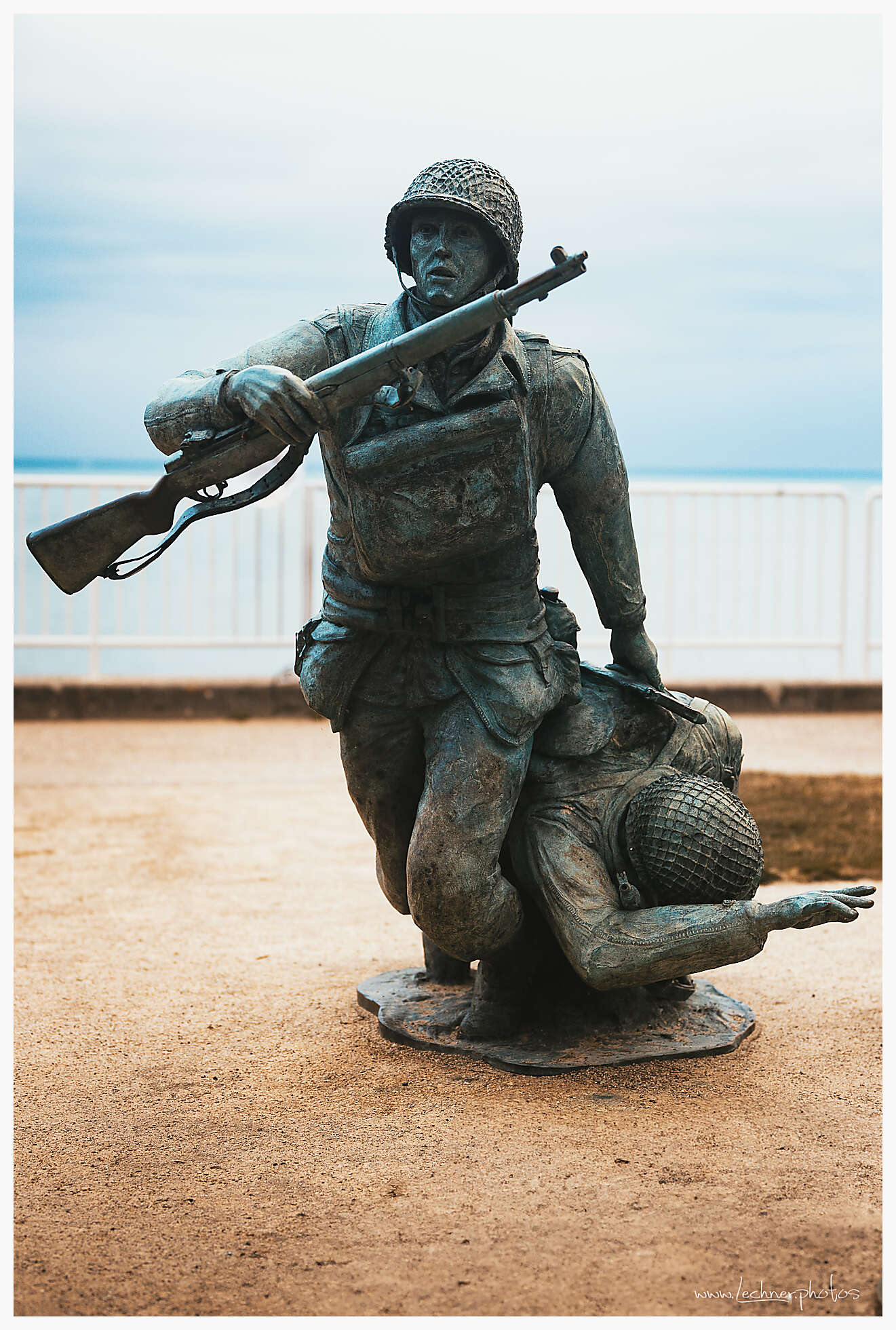 Omaha beach memorial