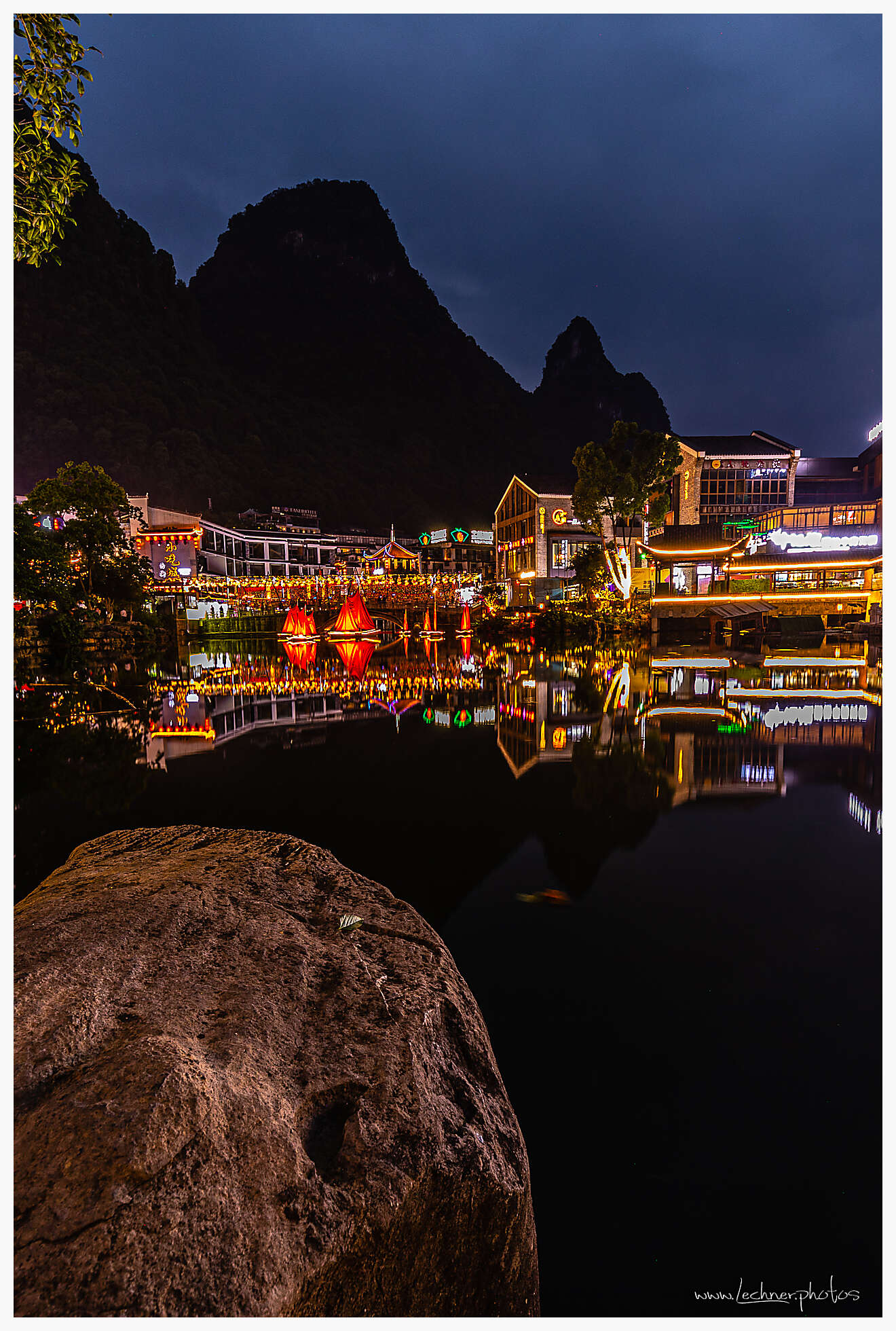 Yangshuo boats