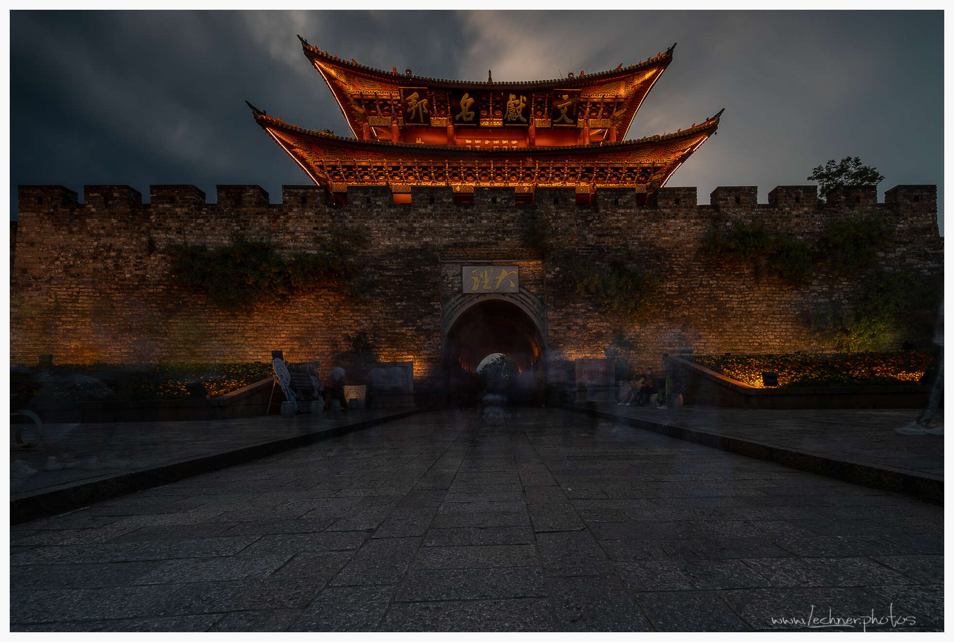 The three pagodas of Dali