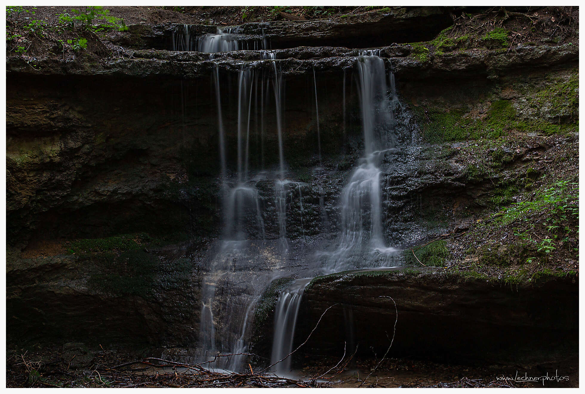 Klingender Wasserfall