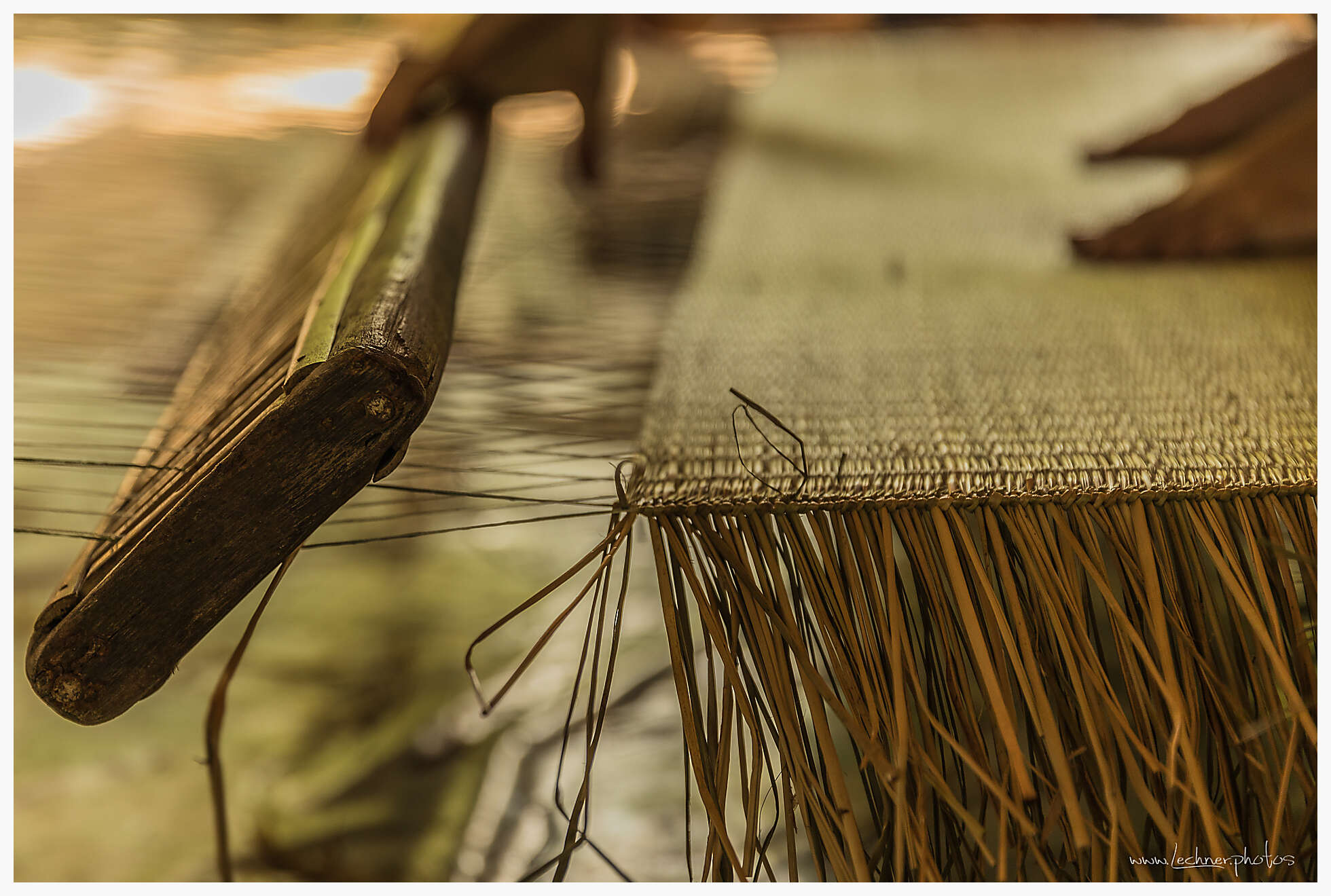 Mekong Delta Bamboo mat factory