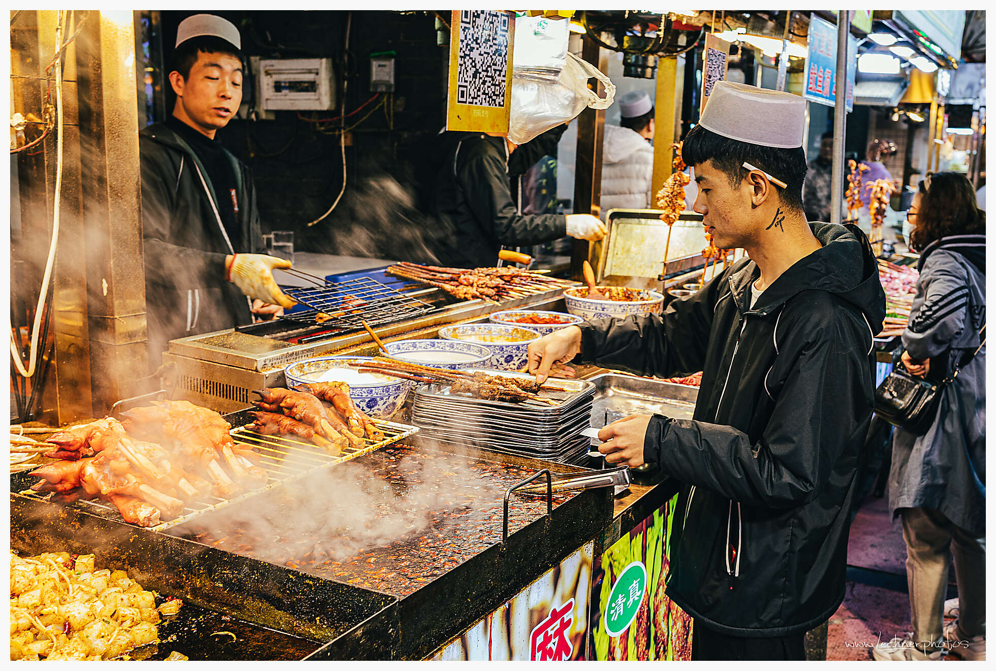 Xi'An Muslim Street Street Food